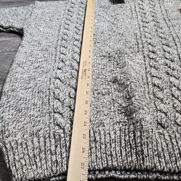 RARE VTG NWT Hunter Hills New Zealand New Wool Natural Cable Knit Sweater MEDIUM - Picture 14 of 14